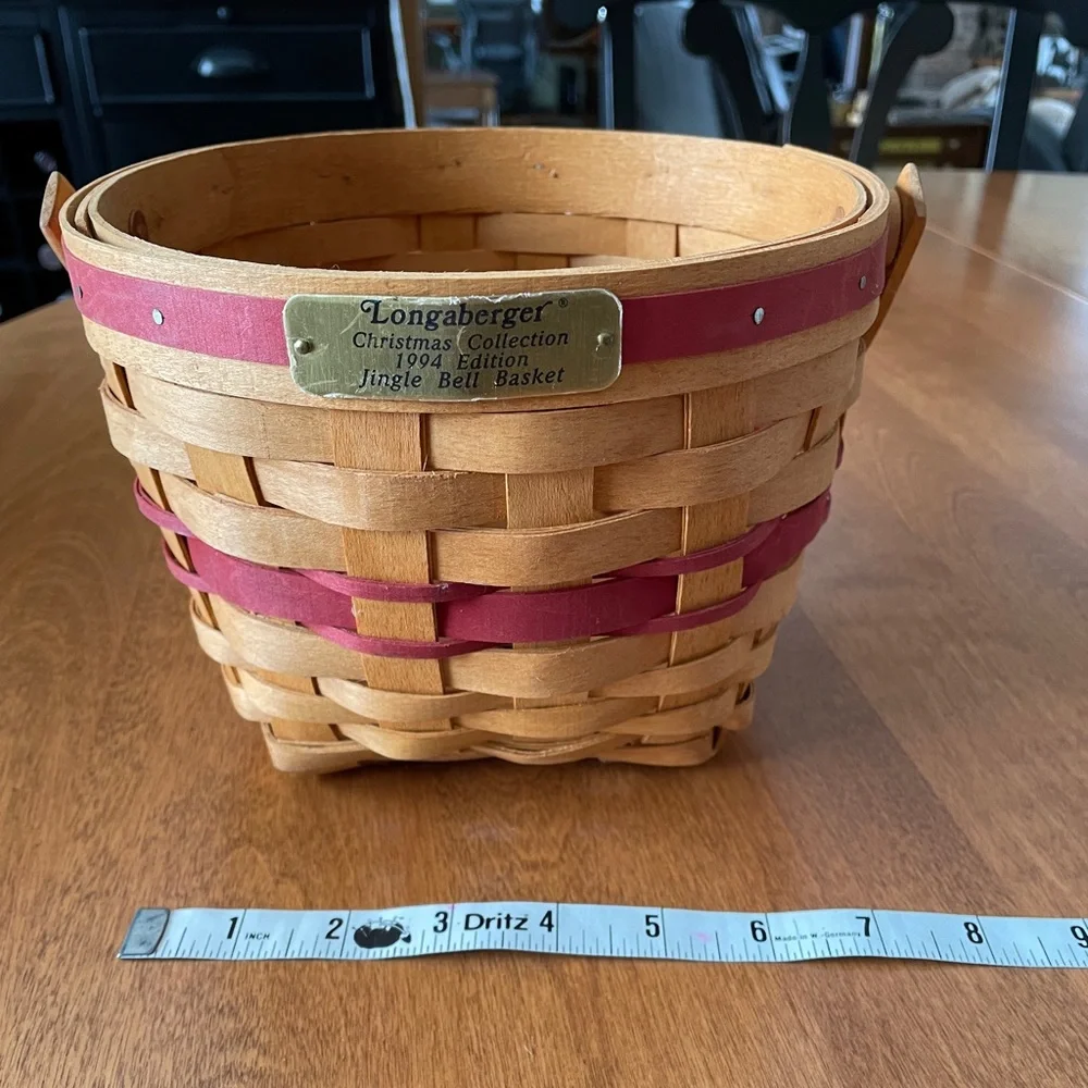 Longaberger 1994 Jingle Bell Basket